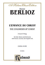 Childhood of Christ STBB Vocal Score cover Thumbnail